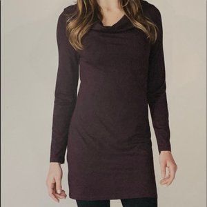 Ruby Ribbon Manhattan Tunic Wine Heather #0054